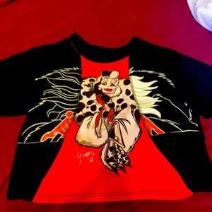 New Cruela De Vil kids t shirt